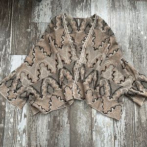Free People Shrug/ open cardigan